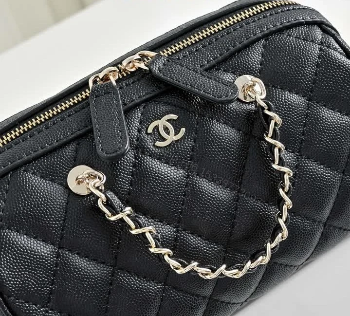 View 7 of Chanel Mini Boston Bowling Bag AP4474