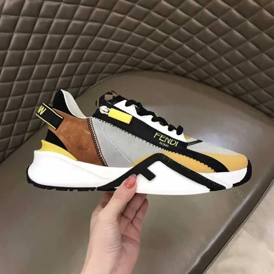 View 2 of FENDI CHUNKY LACE-UP TRAINERS – FD22