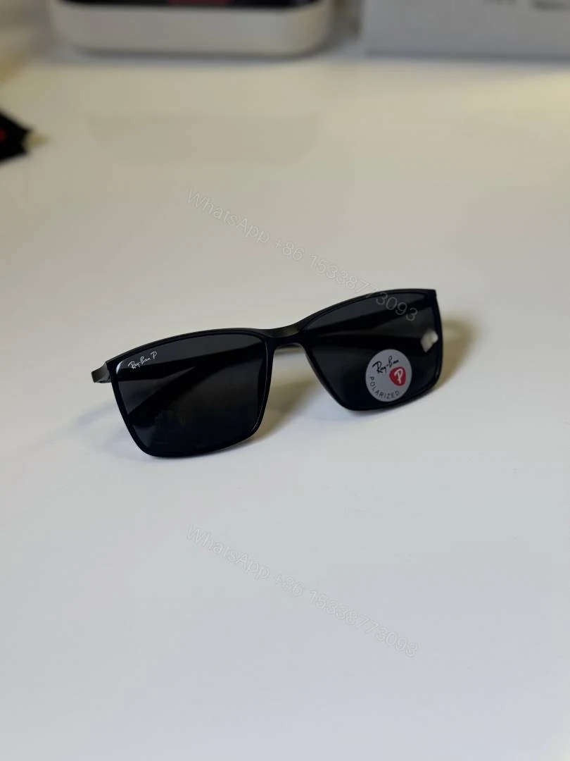 View 3 of First Copy Ray-Ban 8381 Black Wayfarer Sunglasses UV Protected Premium Quality