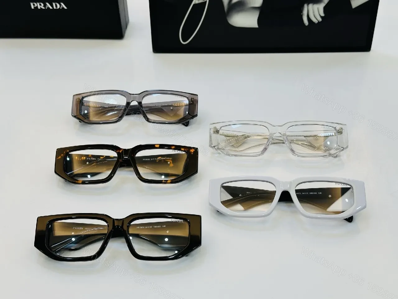 View 9 of Black Acetate Rectangle Eyewear – Comfort-Heavy, Designer-Feel Frames