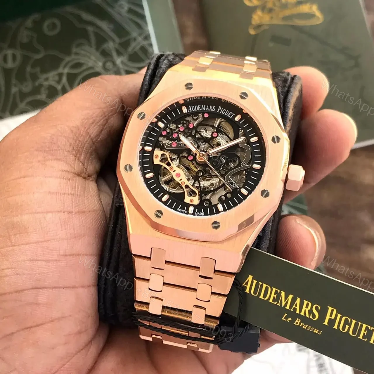 # Audemars Piguet # For Men’s # Model:: Double Balance Wheel Openworked — view 1