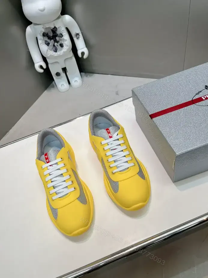 View 4 of PRADA AMERICA’S CUP SOFT RUBBER AND BIKE FABRIC SNEAKERS – PRD003