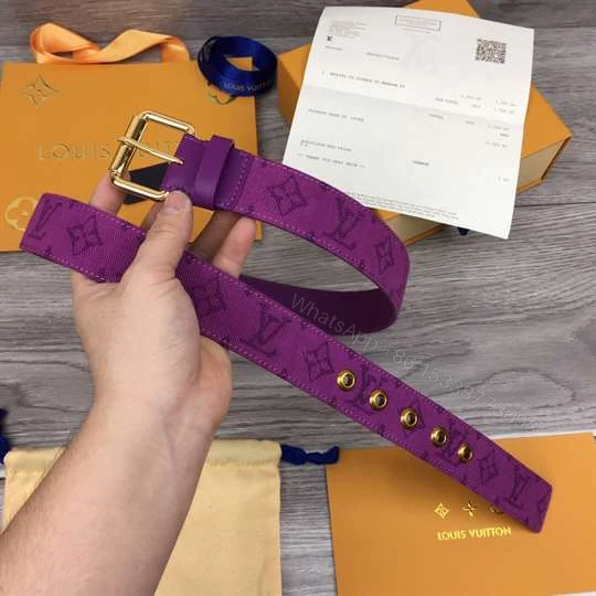 View 4 of LV SIGNATURE 35MM BELT – B122