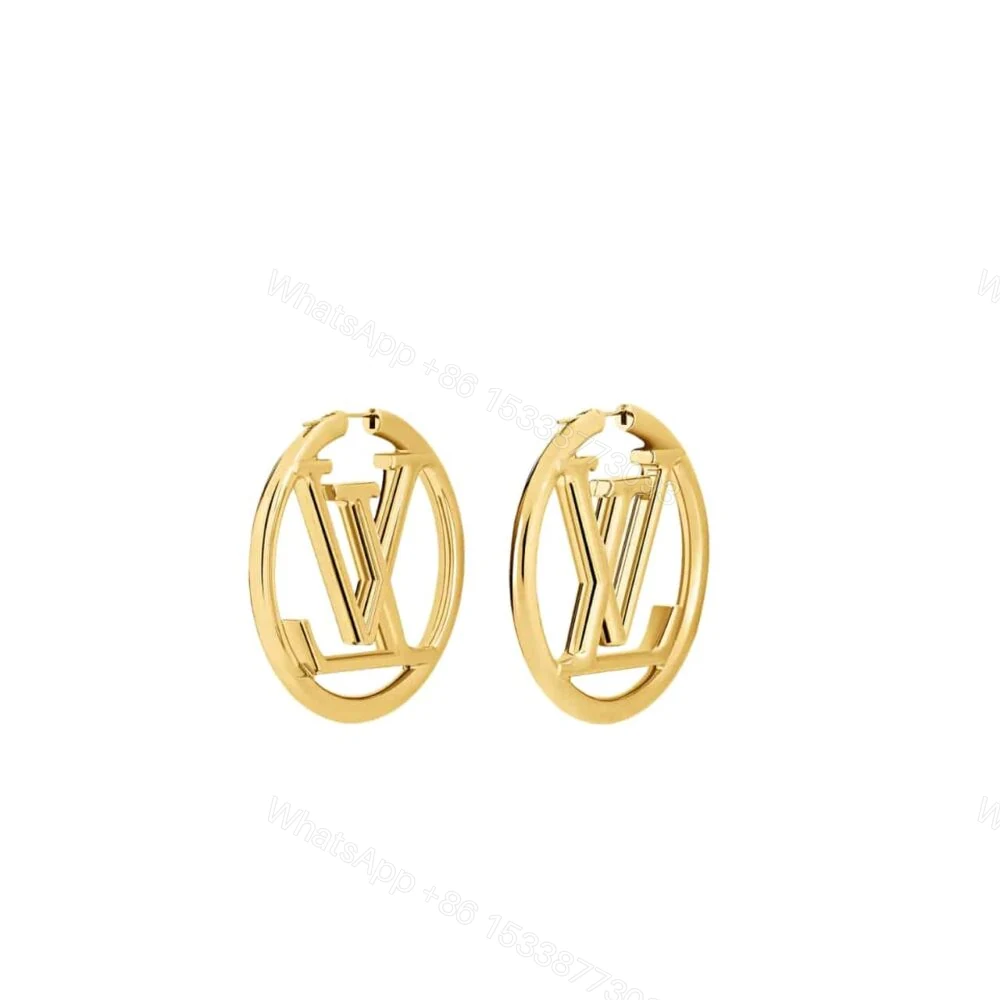 Louis Vuitton Louise Hoop Earrings M64288 — view 1