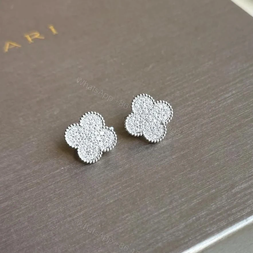 View 4 of VCA Magic Alhambra earrings