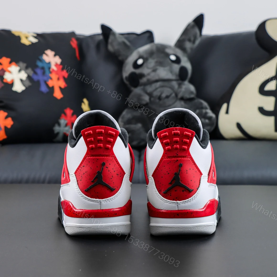 View 7 of Air Jordan 4 Retro Red Cement Reps