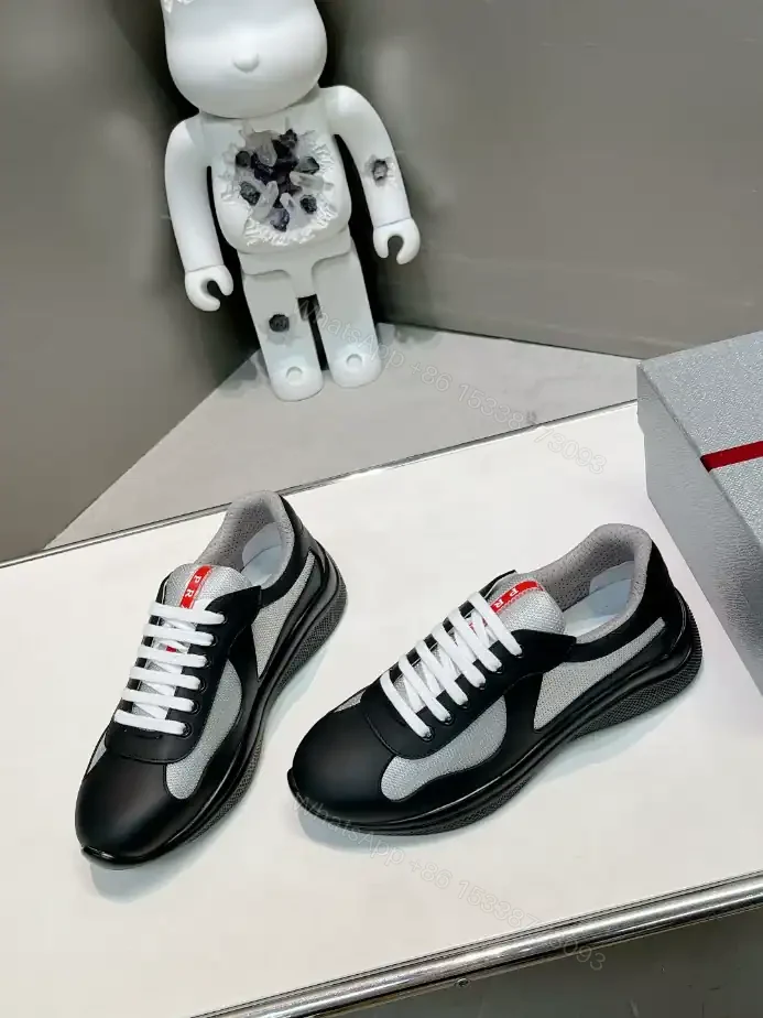 View 3 of PRADA AMERICA’S CUP SOFT RUBBER AND BIKE FABRIC SNEAKERS – PRD006