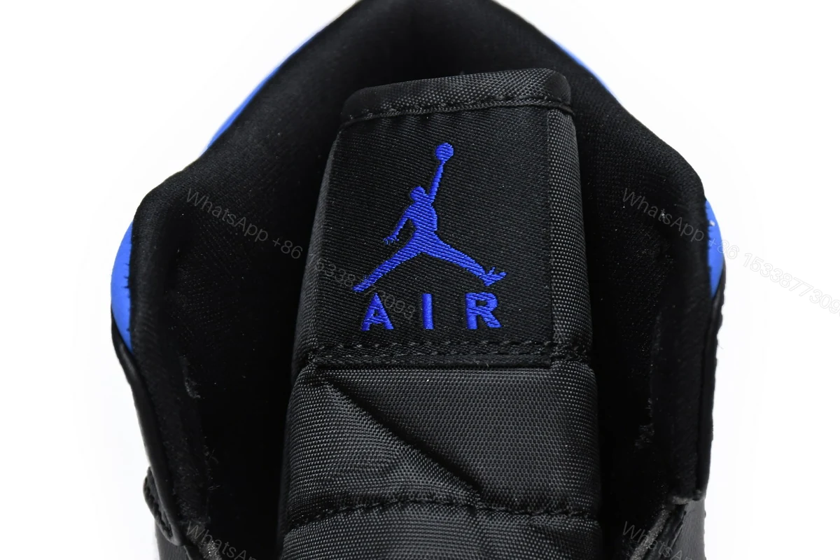 View 4 of Air Jordan 1 Mid Racer Blue 554724-140