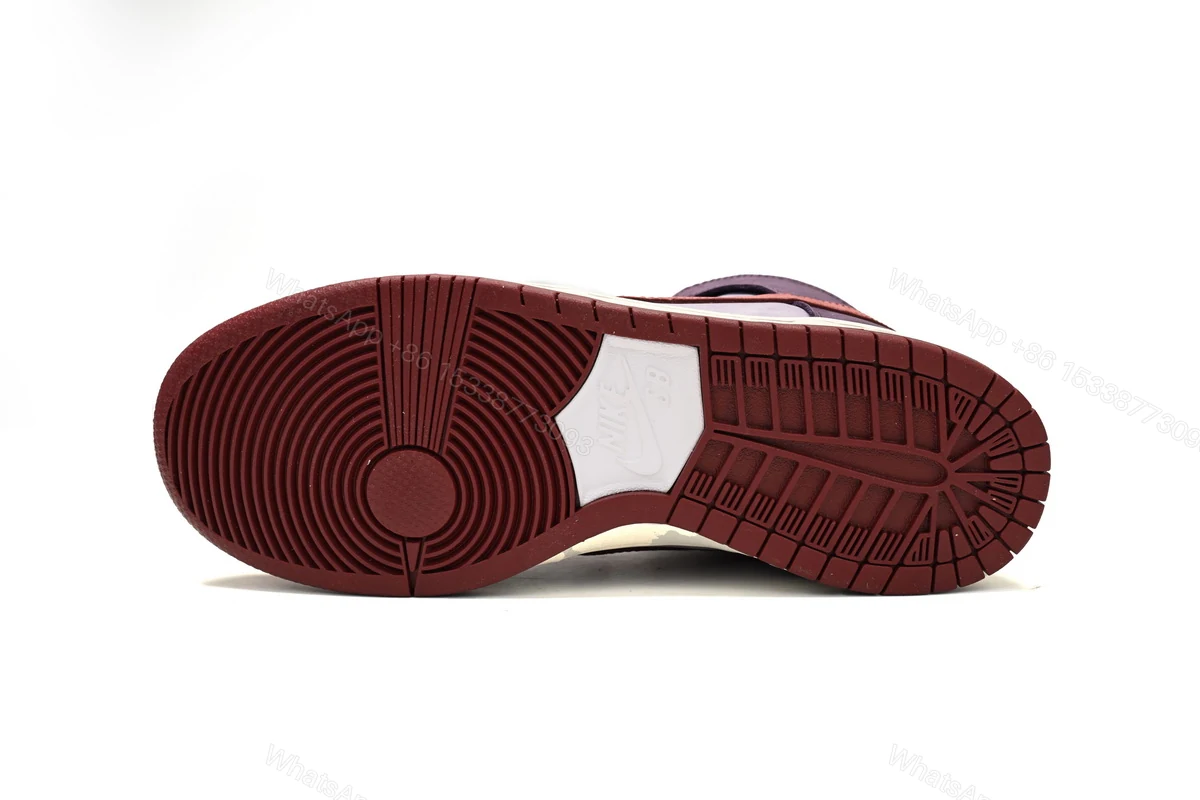 View 7 of Nike Dunk SB High Daybreak Plum 313171-500