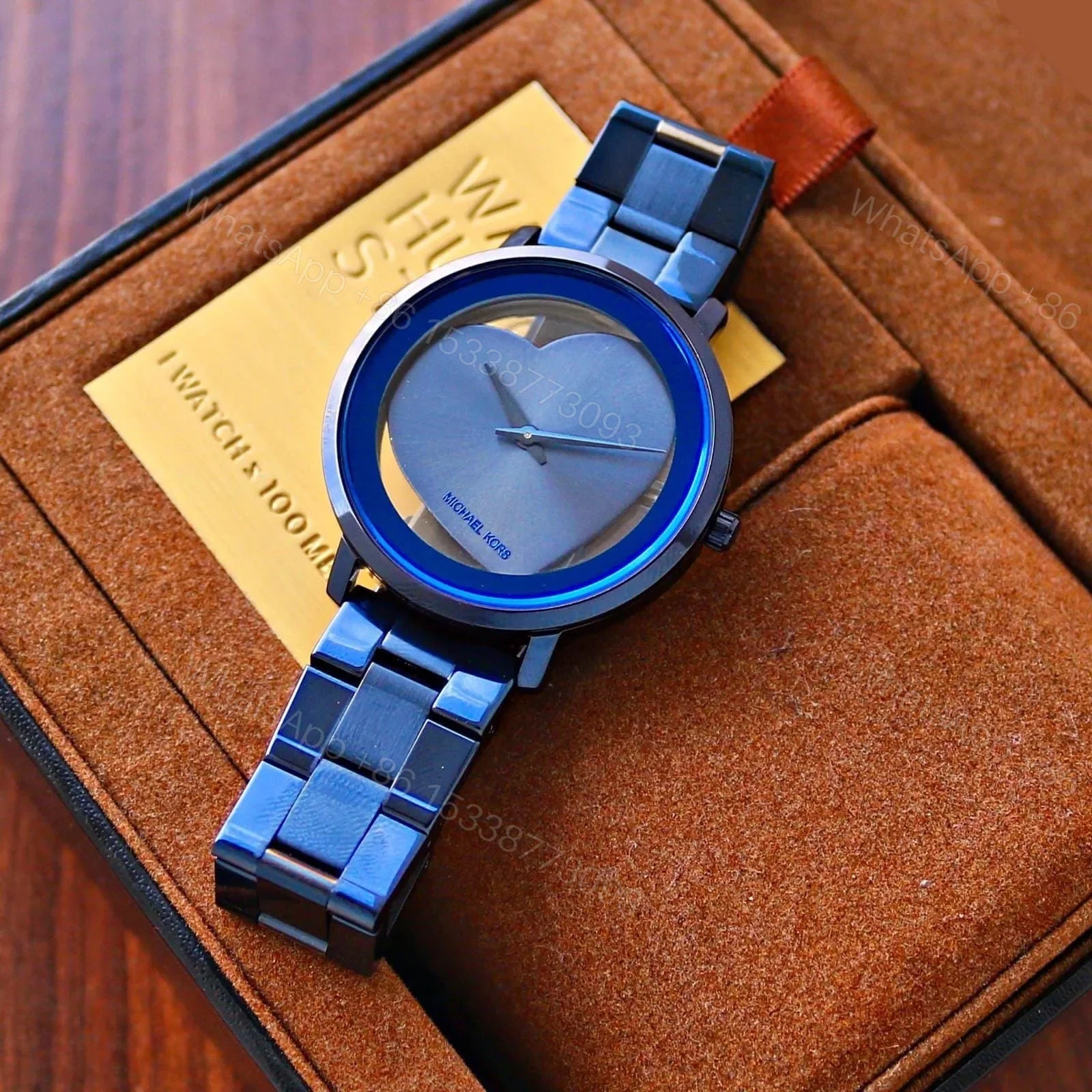 View 2 of Michael Kors Jaryn Heart Shaped watch