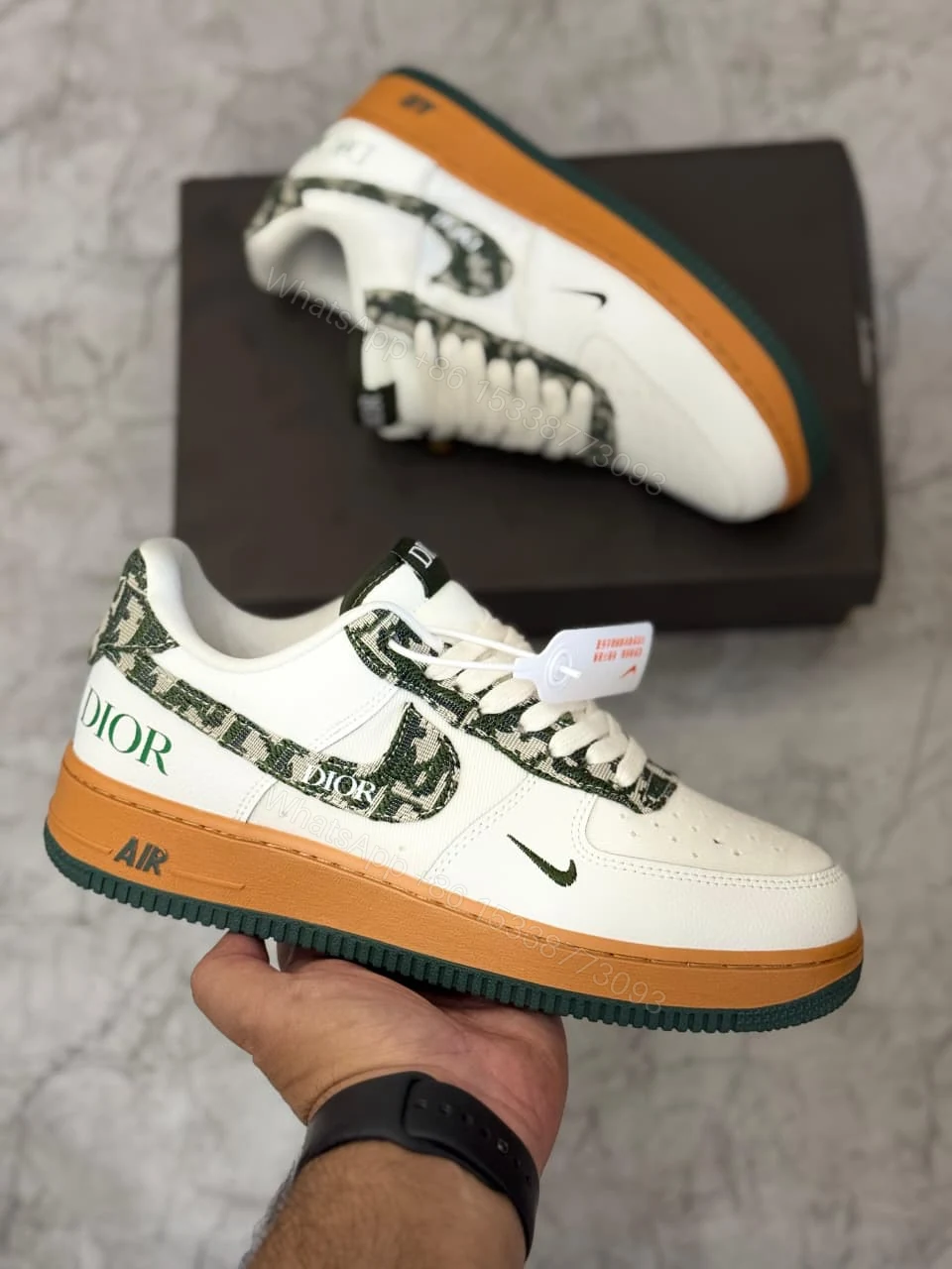 View 2 of First Copy Nike Airforce x Dior Premium Sneakers