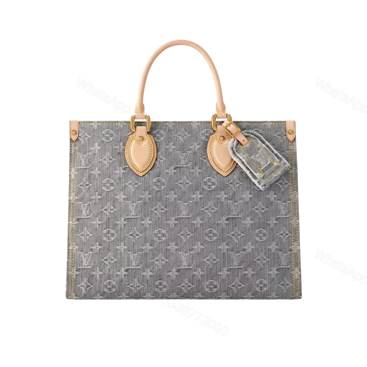 LOUIS VUITTON ONTHEGO MM WASHED GRAY 35CM M13189 — view 1