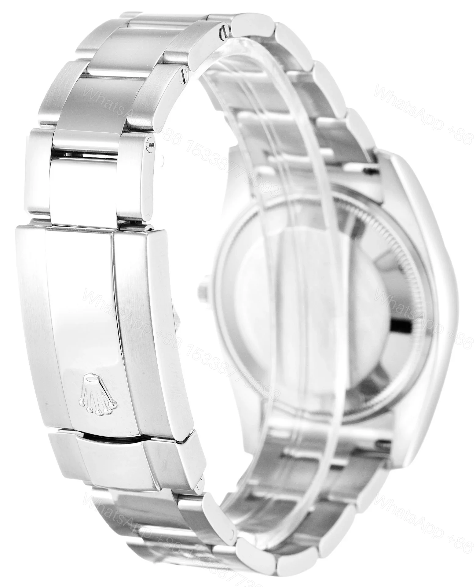 View 3 of Replica Rolex Oyster Perpetual Date White Dial 115234 34 mm