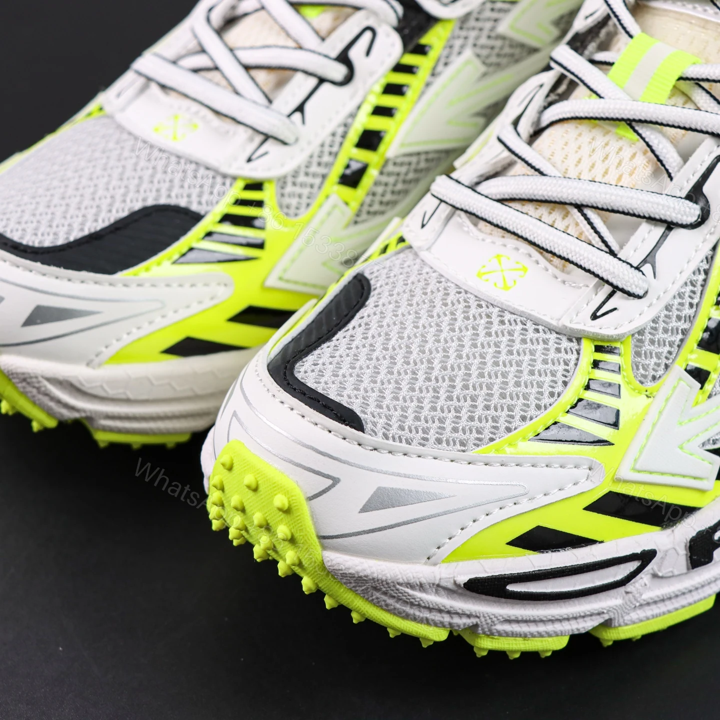 View 6 of Off White Be Right Back Neon Green Reps