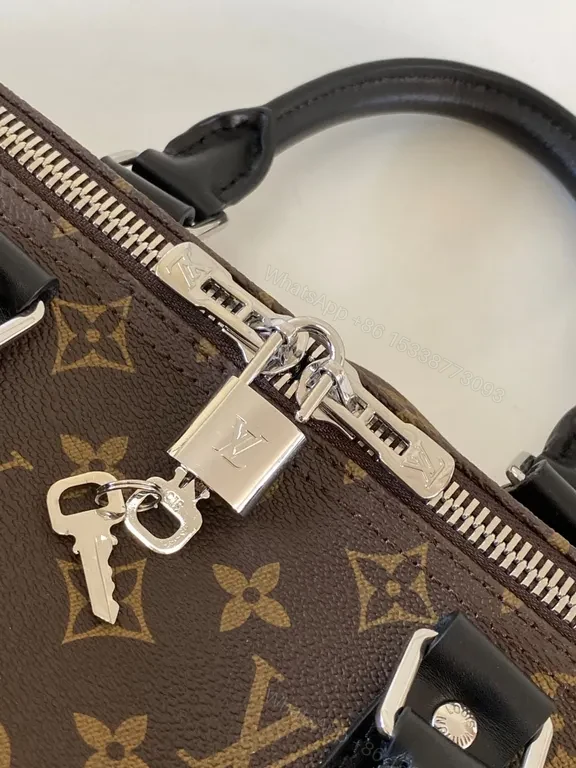 View 2 of Monogram City Carryall: Luxe LV Canvas Travel Duffle