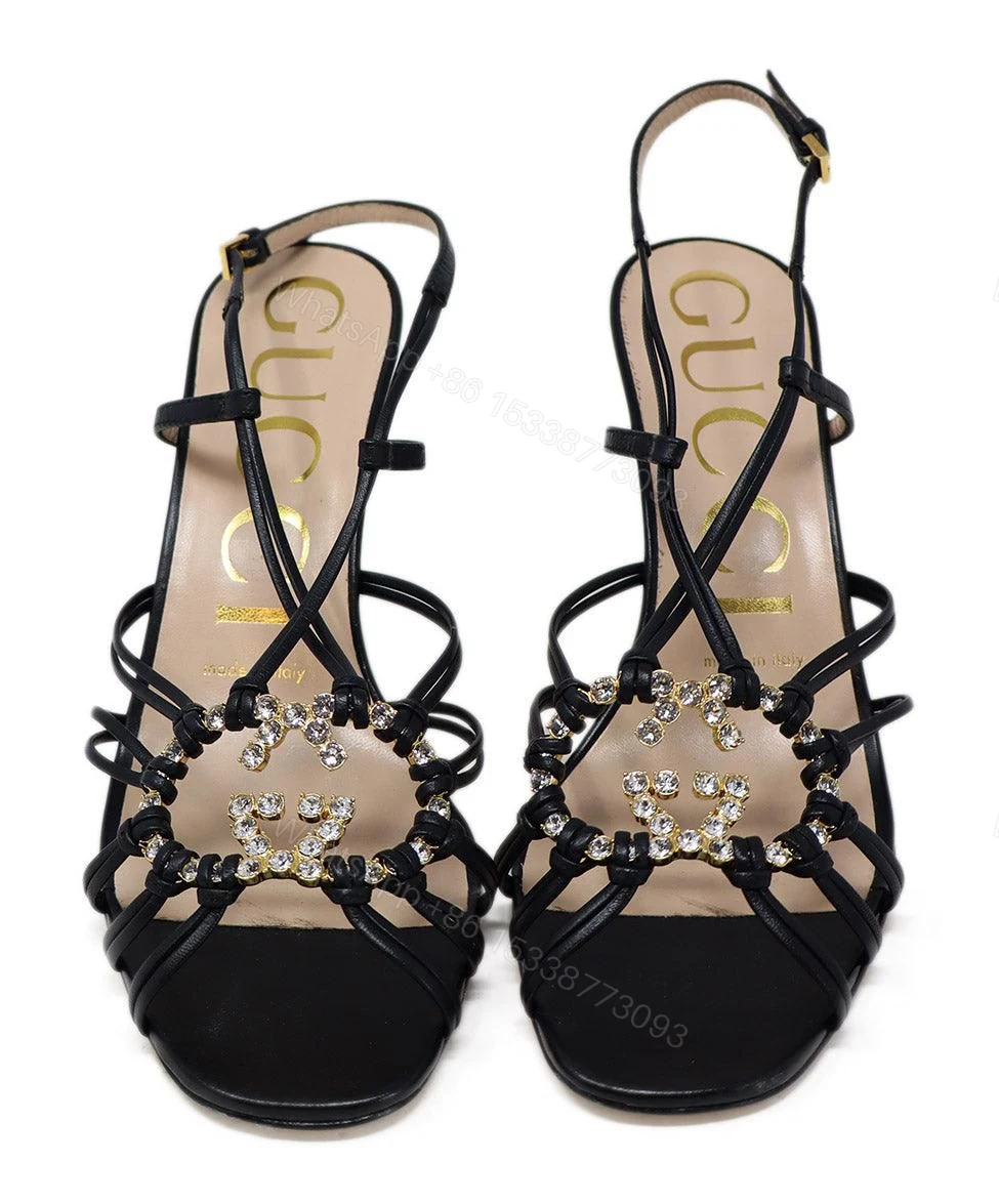 View 3 of FIRST COPY GUCCI CRYSTAL HEELS