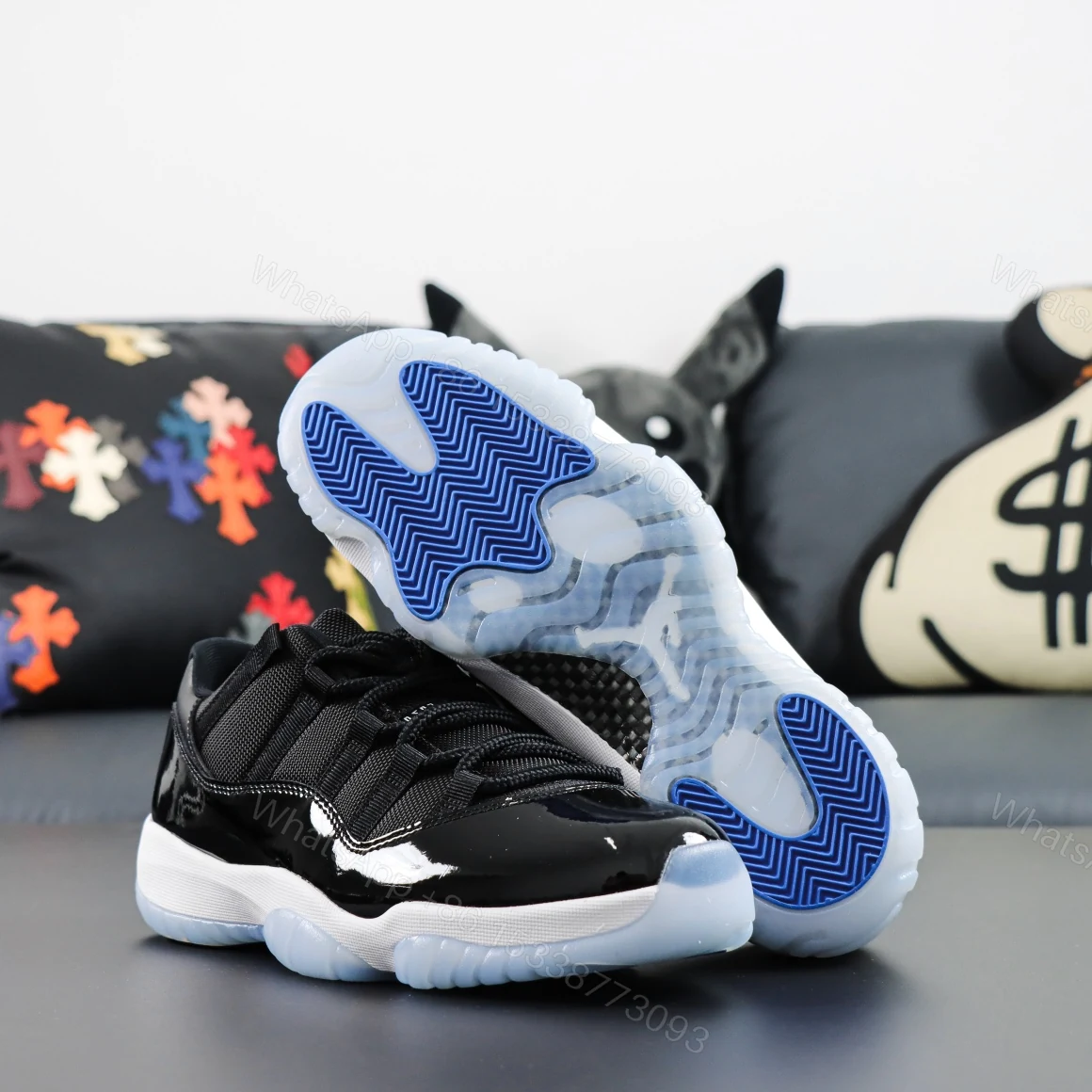 View 3 of Air Jordan 11 Low “Space Jam” Reps
