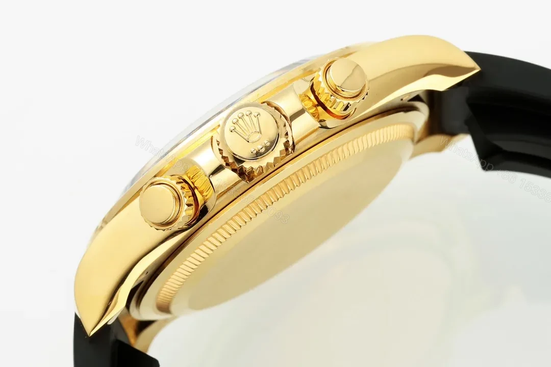 View 8 of ROF Factory Clean Factory APS Daytona Gold Blue Dial Watch
