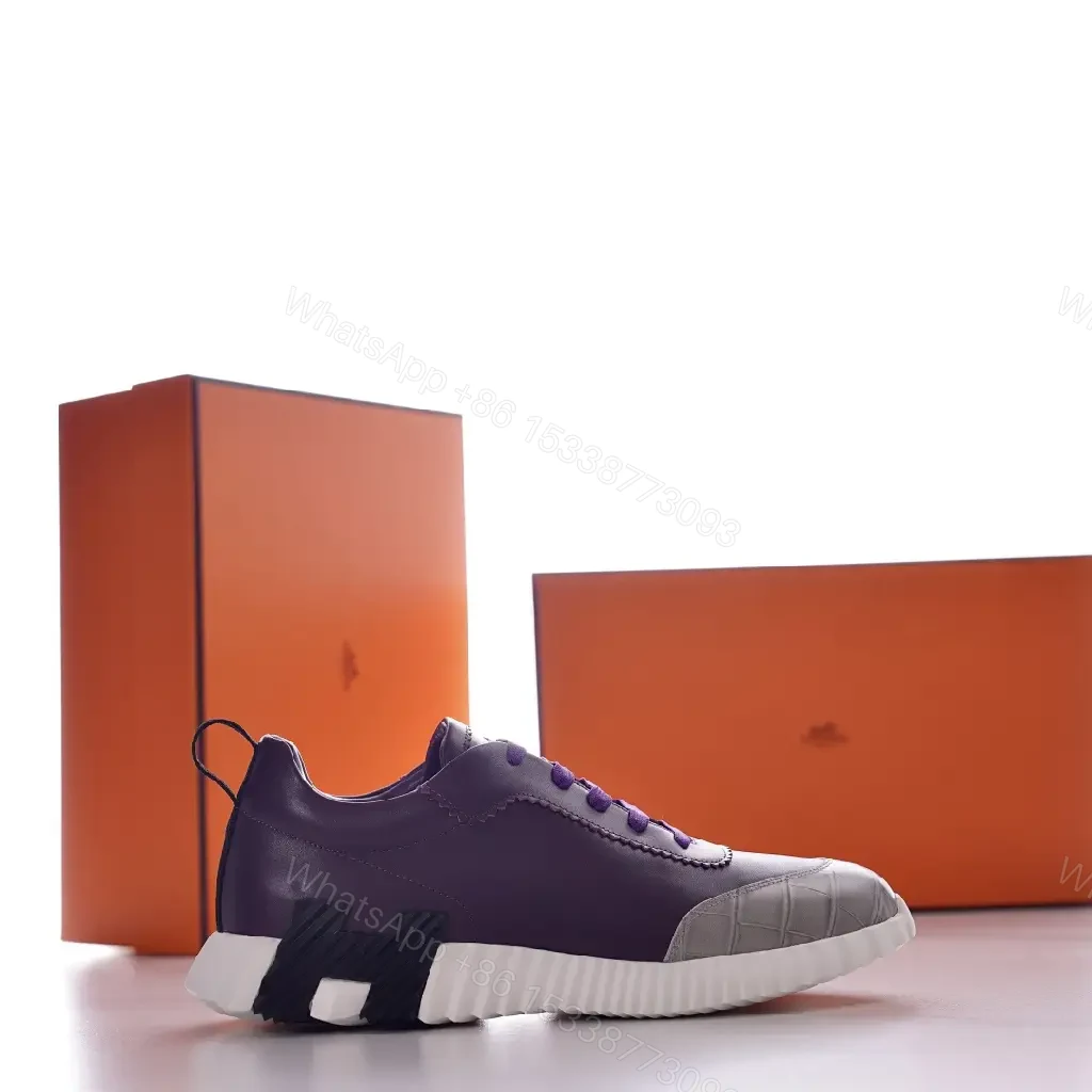 View 3 of Textured Purple Knit High-Top Sneakers for All-Day Comfort