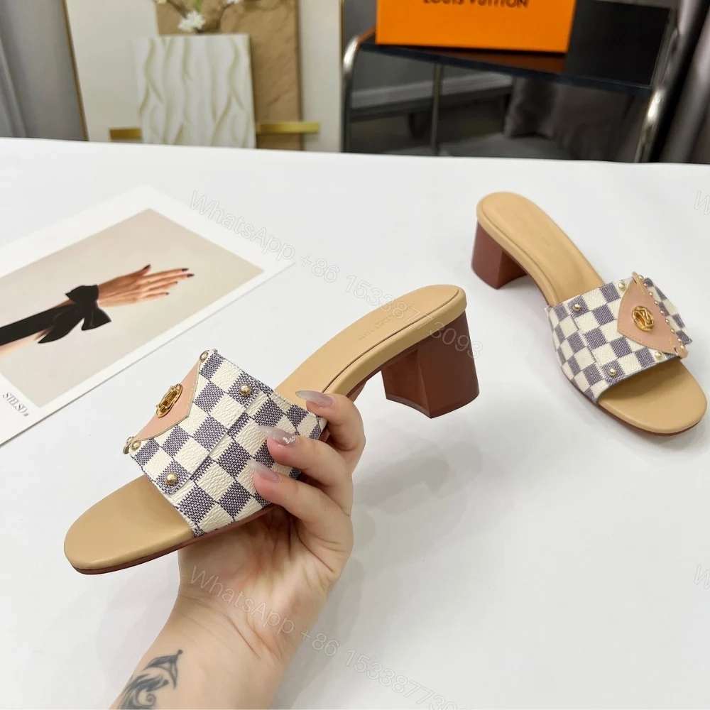 View 3 of LOUIS VUITTON LV FRAME MULES AZUR 1AHMFM