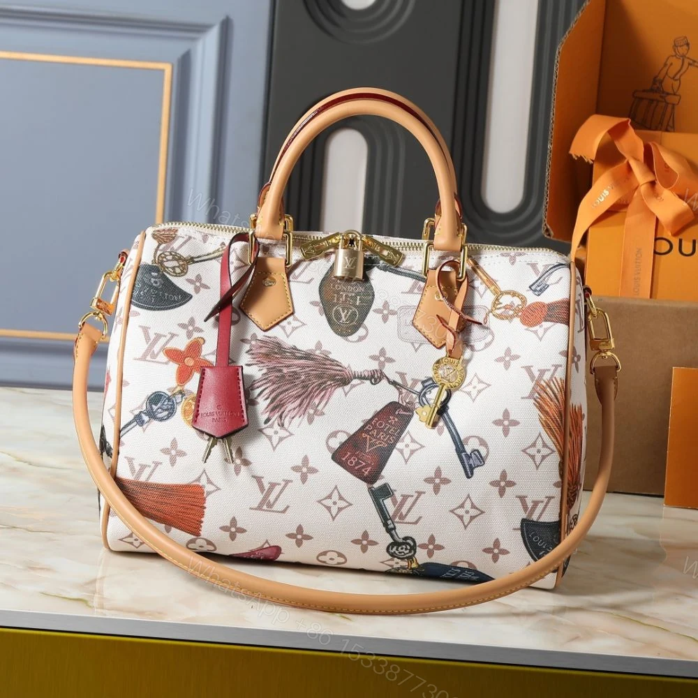 View 2 of Louis Vuitton Speedy 30 Soft Cream 30Cm M29377