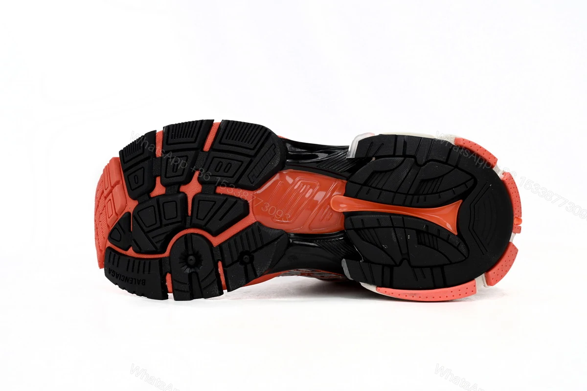View 3 of Balenciaga Runner White Orange Black 677402 W3RB7 9051