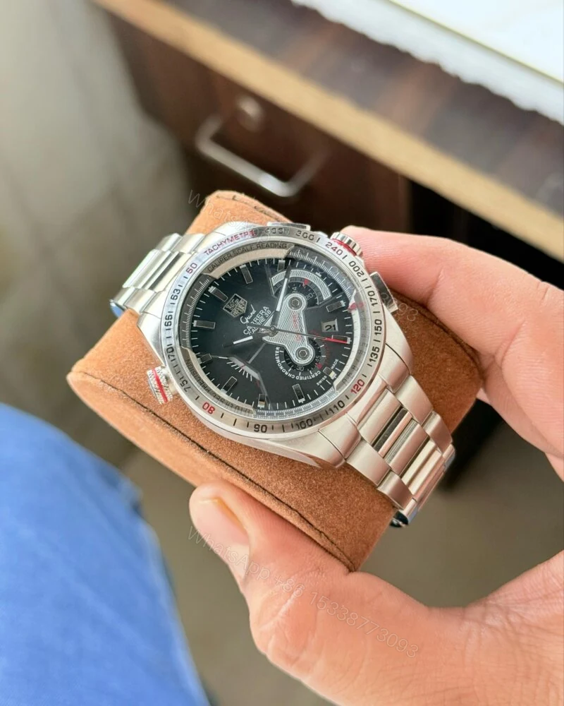 View 3 of Tag Heuer Carrera Calibre 36 Black Dial 42mm Quartz