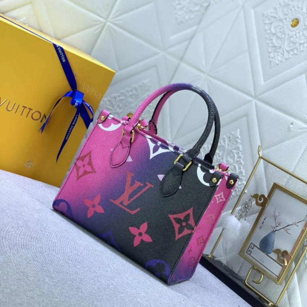 View 3 of Louis Vuitton Onthego Midnight Fuchsia 25Cm
