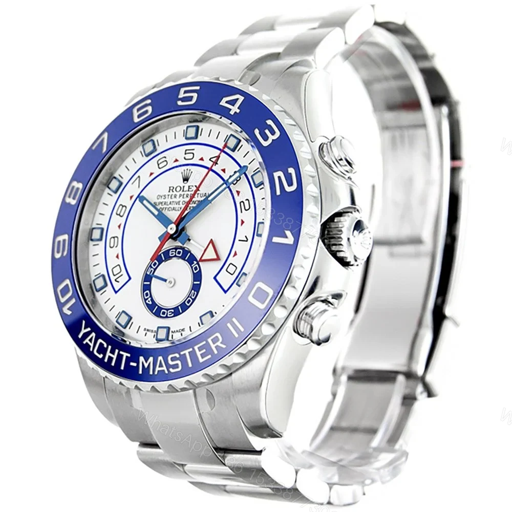 View 2 of Replica Rolex Yacht-Master White Dial 116680