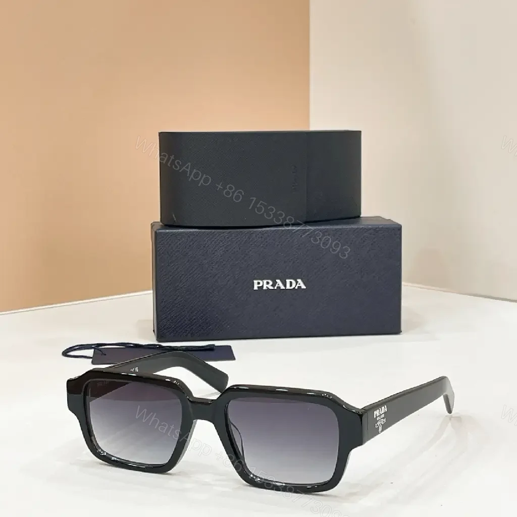 View 7 of Glossy Black Rectangle Sunglasses - Luxe Minimalism, All-Day Comfort