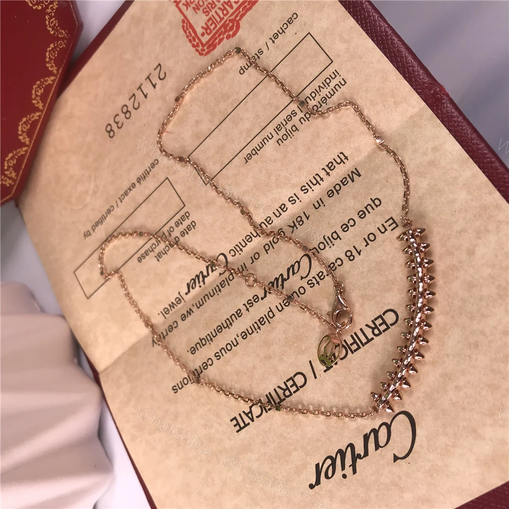 View 4 of Cartier Clash Necklace Small Model 18K Rose Gold B7224744