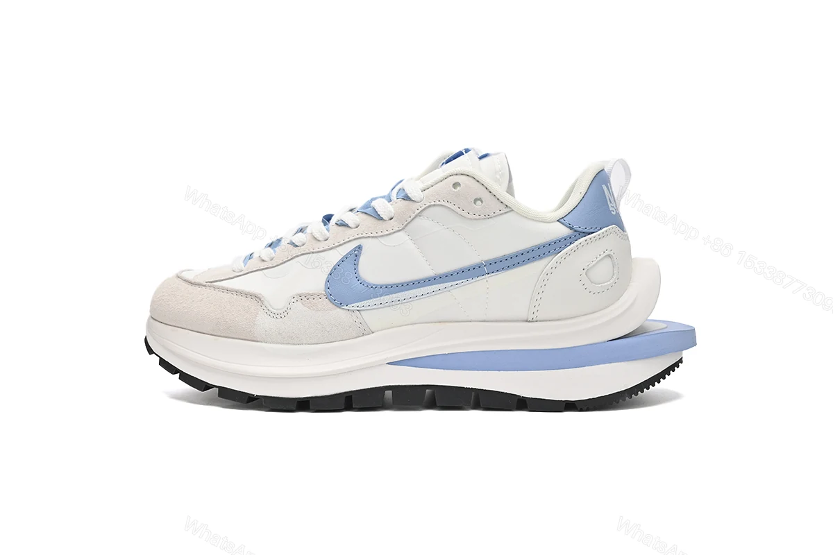View 12 of Sacai x Nike VaporWaffle Sesame and Beige Haze Blue DD1875-112