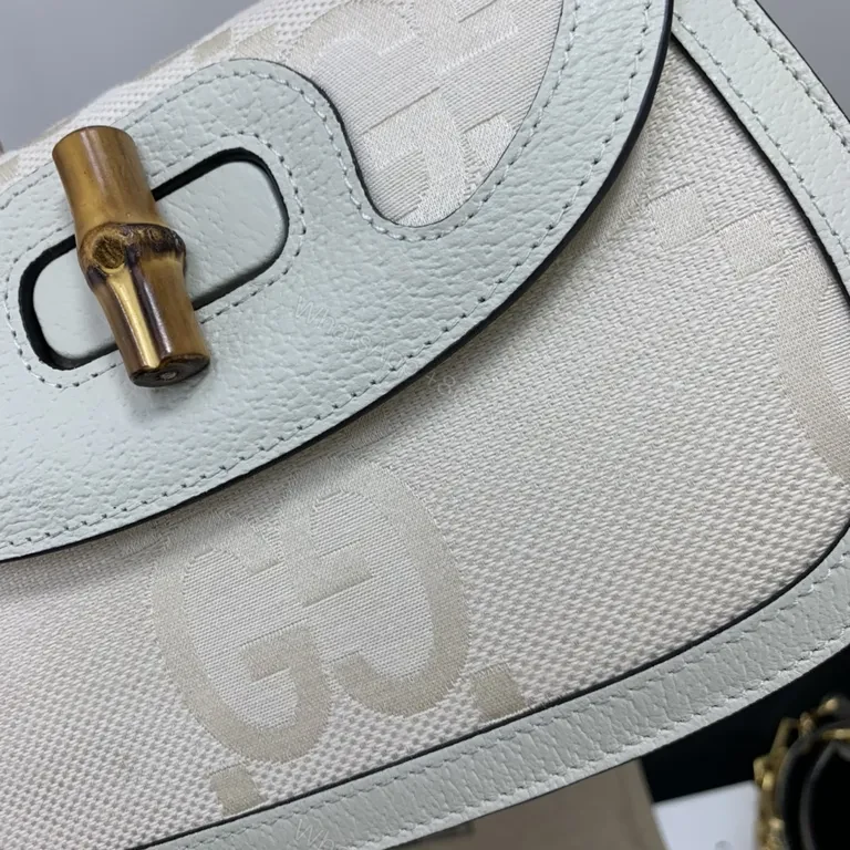 View 6 of Bamboo-Handled Signature G Bag: Everyday Luxury Bag