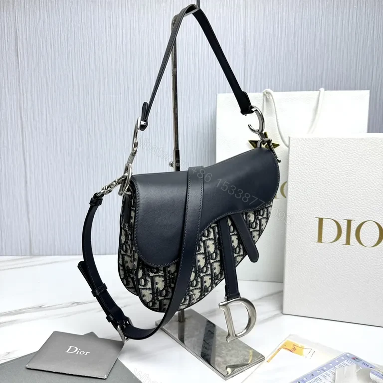 View 6 of Chic City Saddle Bag: Monogramed Teardrop Luxury Bag