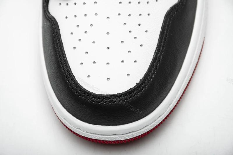 View 7 of Air Jordan 1 Retro High Satin Black Toe CD0461-016