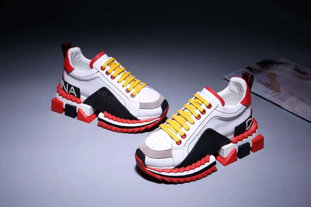 View 3 of DOLCE & GABBANA SUPER KING MULTICOLOR SNEAKERS – DG39