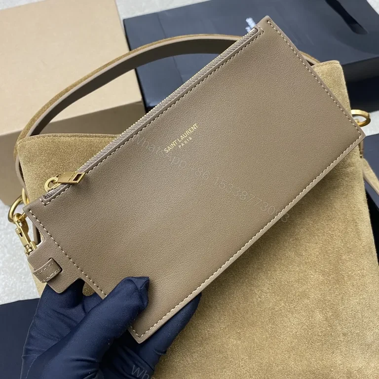 View 2 of Soft Suede Tote: Designer-Driven Everyday Luxury Tote