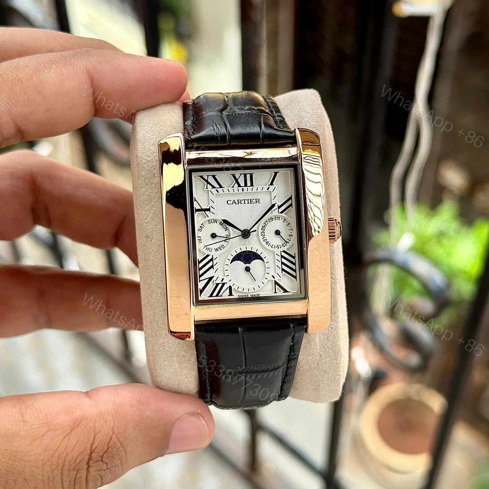 Cartier Tank Moon Phase — view 1