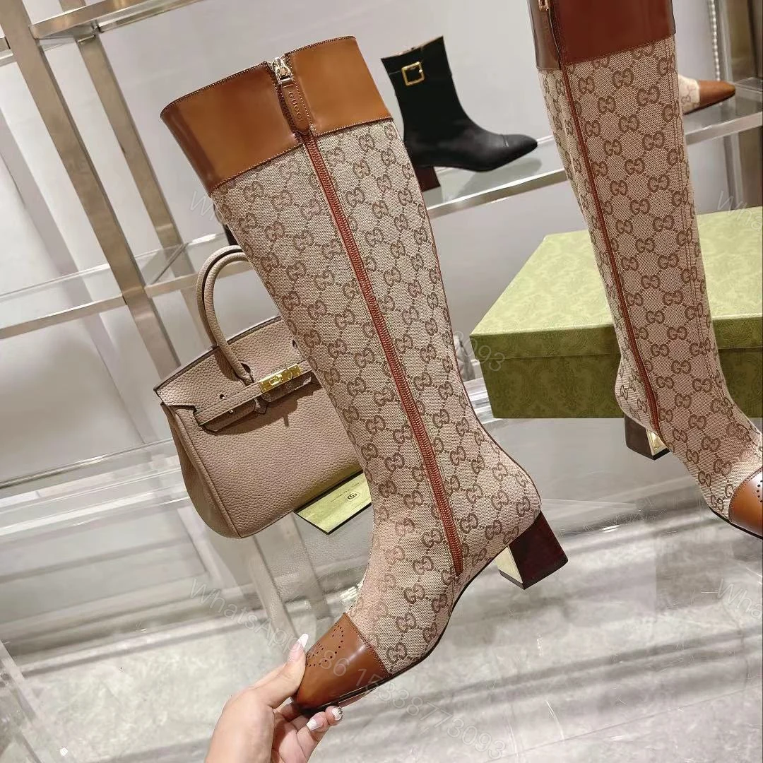 View 2 of GG Beige GG Supreme Boots