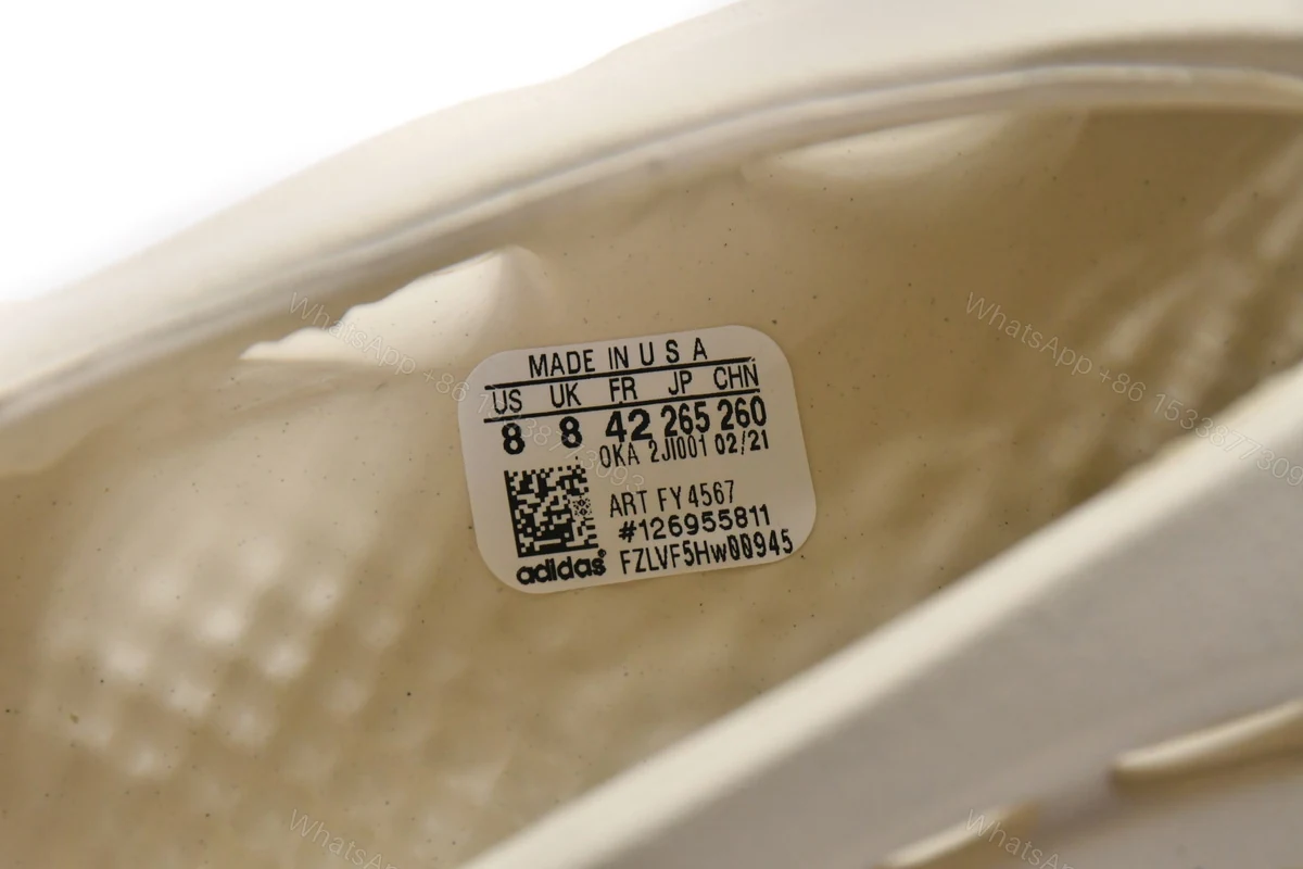 View 4 of adidas Yeezy Foam Runner Sand FY4567