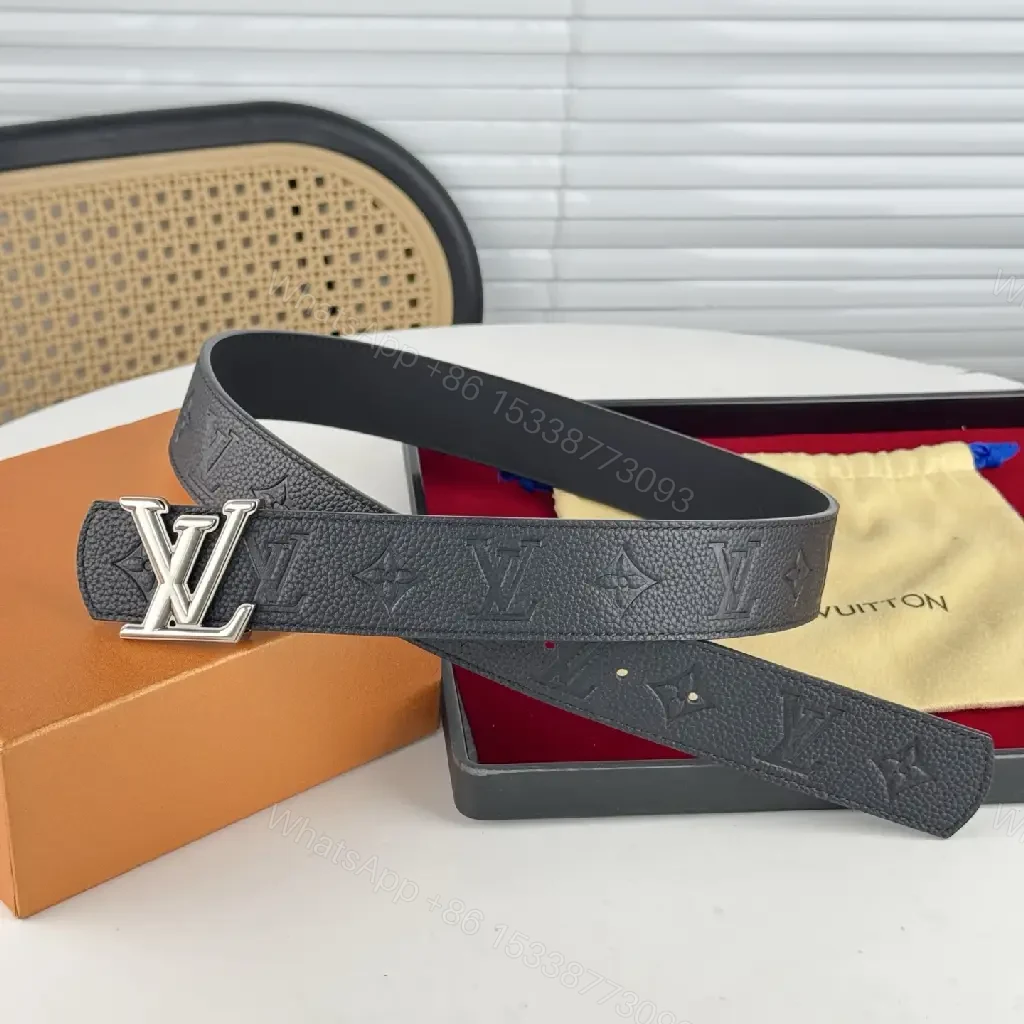 View 2 of Timeless Leather Belt - Full-Grain, Signature Buckle, Luxe Style