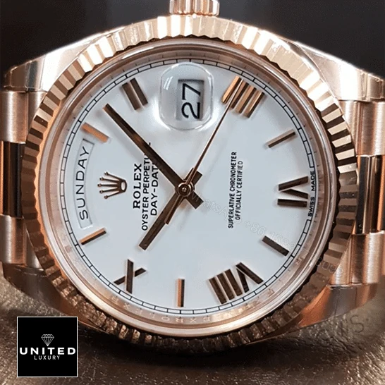 View 7 of Rolex Datejust Rose Gold Replica