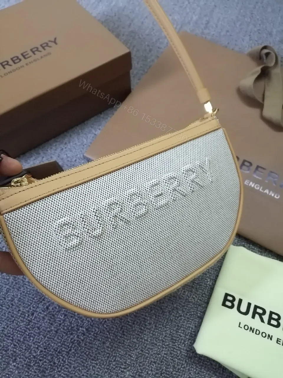 View 4 of Textured Mini Crossbody: Chic, Modern, Everyday Luxury