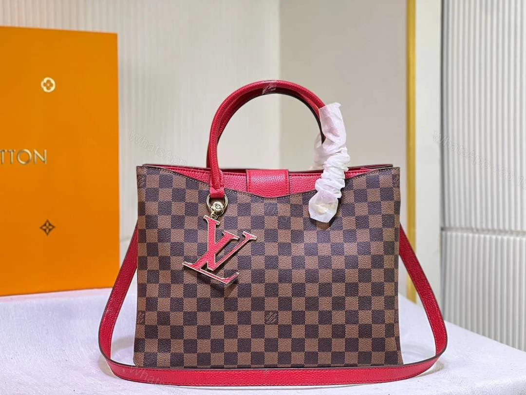 View 9 of Louis Vuitton Damier Ebene Canvas Lv Riverside Tote