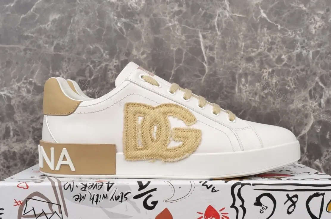 View 6 of Premium White Leather Sneakers: Chic Minimalist Luxury, Textured Accents