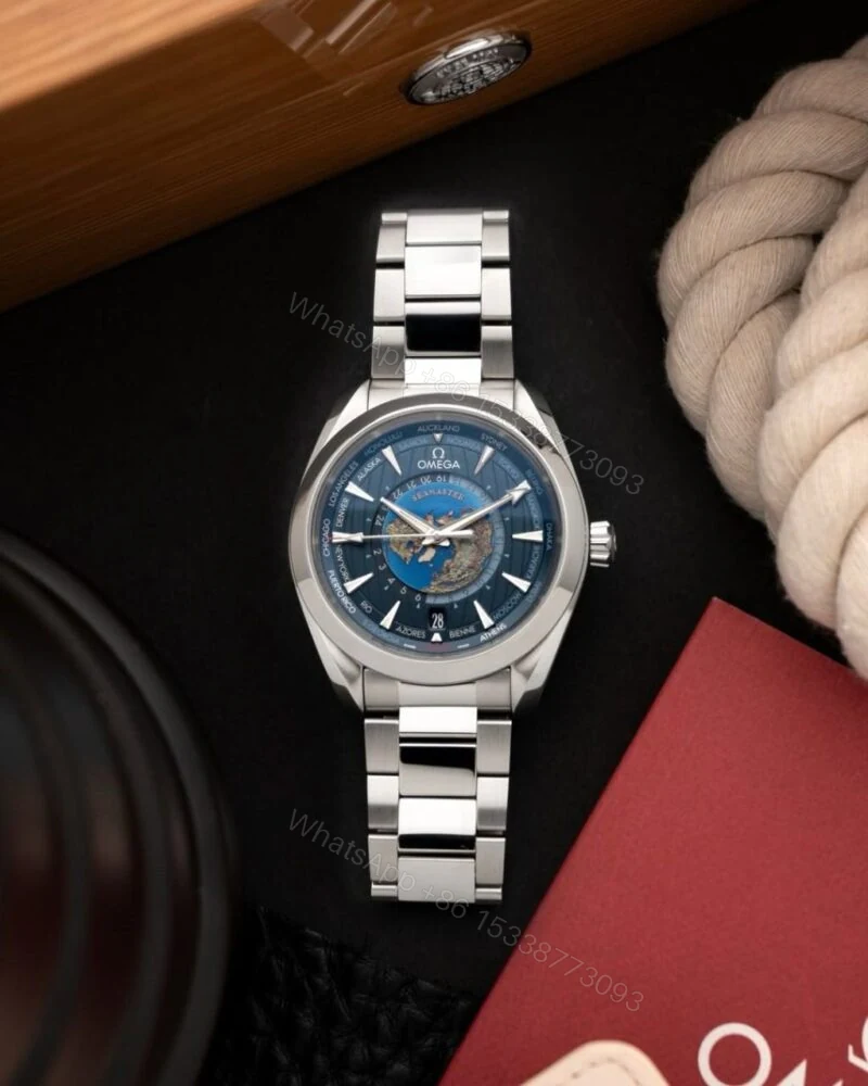 Omega Aqua Terra World Timer 43MM Automatic — view 1