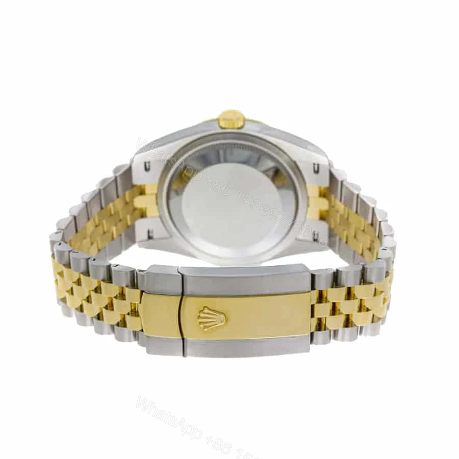 View 4 of Rolex Datejust 41 126334 Super Clone : Steel White Dial Fluted Bezel Jubilee