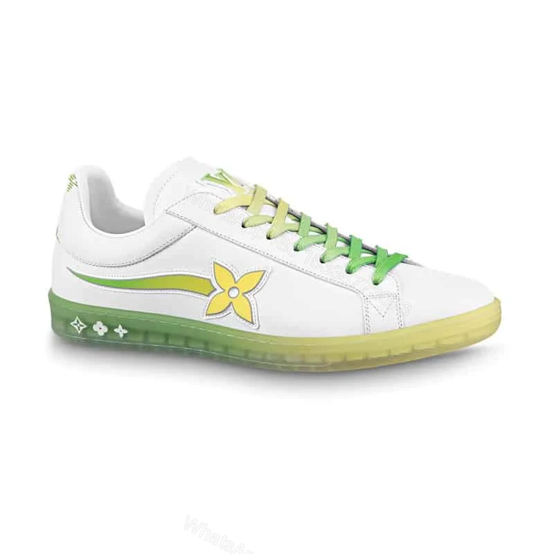 Louis Vuitton Luxembourg Samothrace Trainers In Jaune – LSVT274 — view 1