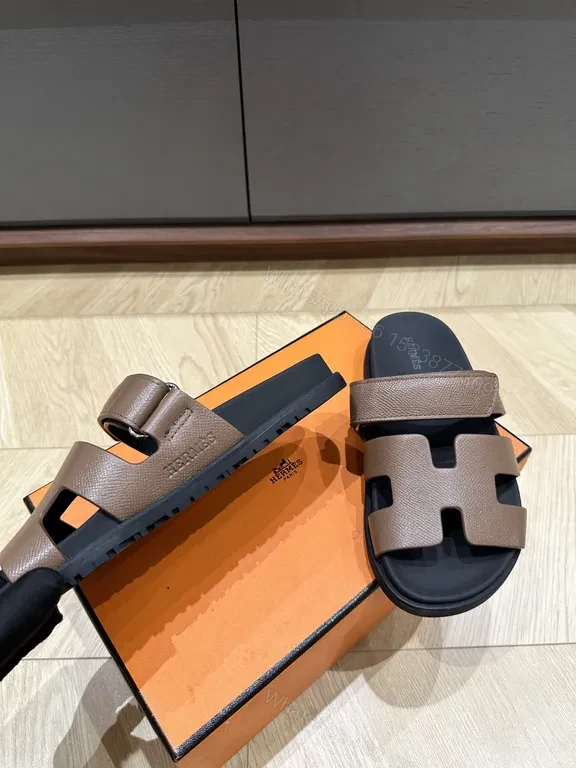 View 5 of Leather-Hued Sketch Sandals: Luxe, Breathable, Everyday Wear