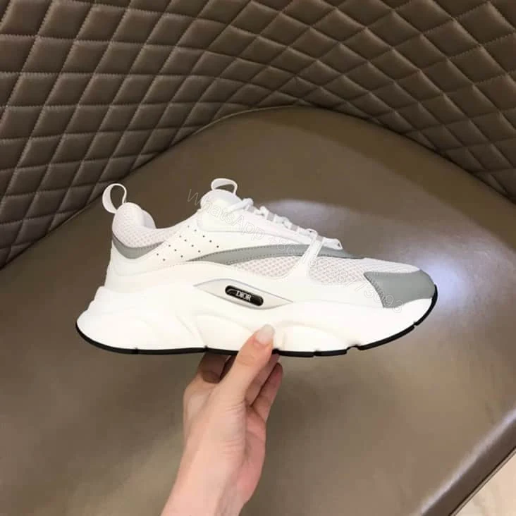 B22 SNEAKER TECHNICAL MESH WITH AND CALFSKIN – CD116 — view 1